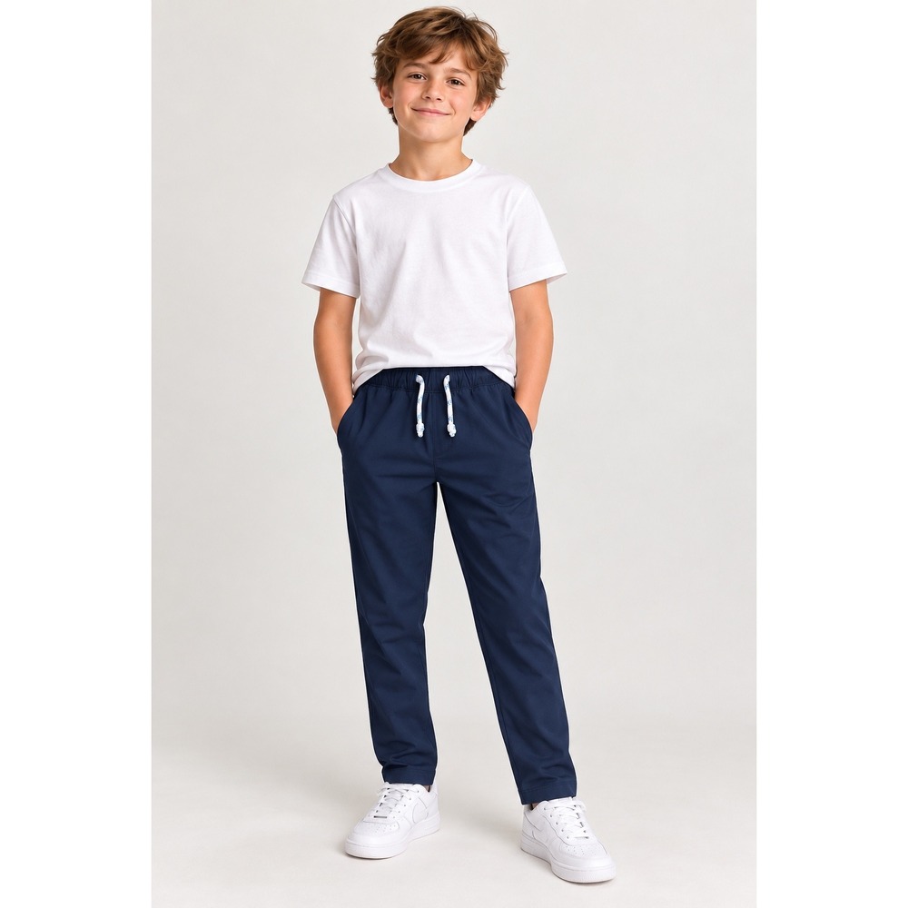 Crewcuts Active Kids Navy Blue Pull-On Jogger Pants Size 10